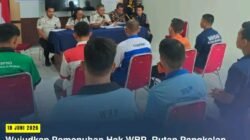Wujudkan Penemuan Hak WBP Rutan pangkalan Brandan Laksanakan Sidang TPP