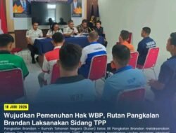 Wujudkan Penemuan Hak WBP Rutan pangkalan Brandan Laksanakan Sidang TPP