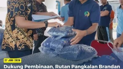 Dukung Pembinaan, Rutan Pangkalan Brandan Bagikan Pakaian kepada WBP
