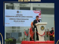 Semarak Hari Keluarga Nasional, Pegawai Lapas Binjai Kenakan Busana Adat Nusantara Gaungkan Peran Ayah dalam Keluarga