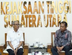 Bupati Serdang Bedagai Audiensi dengan Kajati Sumut, Bahas Penguatan Sinergi Penegakan Hukum