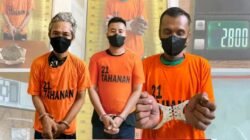 “DALAM EMPAT HARI, 3 PRIA BANDAR NARKOBA DITANGKAP POLRES BINJAI”