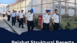 Pejabat Struktural Beserta Jajaran Staf Laksanakan Sapa kasih ke warga Binaan