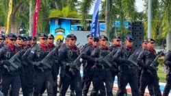 Semarak Hari Bhayangkara Ke-80, Karutan Batam Hadiri Upacara di Polda Kepulauan Riau.