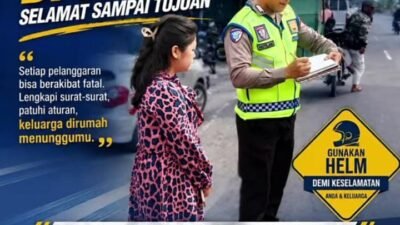 Satlantas Polres Binjai Ajak Masyarakat Jadi Pelopor Keselamatan Berlalu Lintas*