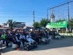 Satukan Kebersamaan dan Perkuat Harmoni Anak Bangsa, Dandenpom I/5 Medan Gelar Nobar Piala Dunia Bersama Masyarakat Belawan