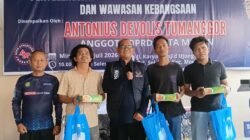 Kegiatan Wasbang Antonius Devolis Tumanggor Penuh Kekeluargaan, Peserta Membludak
