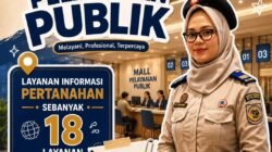 Mall Pelayanan Publik Layani 18 Permohonan Informasi Pertanahan pada Periode 6–10 Juli 2026