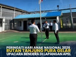 Rutan Tanjung Pura Gelar Upacara Hari Anak Nasional 2026, Teguhkan Komitmen Lindungi Anak