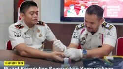 Wujud Kepedulian Semarakkan Kemerdekaan, Rutan Pangkalan Brandan Gelar Cek Kesehatan Gratis