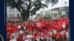 Langkah bersama Semangat Merdeka Lapas Binjai Semarakkan HUT ke-81 RI dengan fun walk