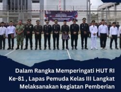 Pelaksanaan Pemberian Remisi Umum dan Pengurangan Masa Pidana Umum Tahun 2026 di Lapas Pemuda Kelas III Langkat
