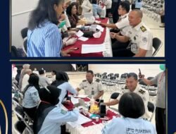 Wujudkan Pemasyarakatan sehat Lapas Binjai bersama dinas kesehatan kota Binjai Gelar Cek kesehatan Gratis