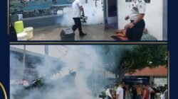 Lapas Binjai Sigap Jaga Kesehatan, Fogging Sasar Area Hunian