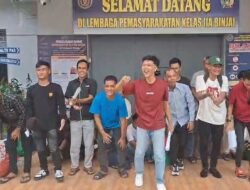 Momen HUT ke-81 RI, 17 Warga Binaan Lapas Kelas IIA Binjai Hirup Udara Bebas