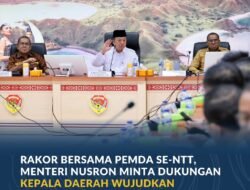 Rakor Bersama Pemda Se-NTT, Menteri Nusron Minta Dukungan Kepala Daerah Wujudkan Transformasi Layanan Pertanahan