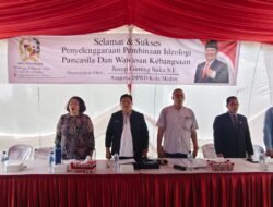 Gelar Penyebarluasan Ideologi Pancasila dan Wawasan Kebangsaan, Jusup Ginting Suka Ajak Permata GBKP Perkuat Pancasila dan Jauhi Bahaya Narkoba