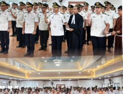 Momentum Penyegaran Organisasi Kakanwil Sumut Lantik Jajaran Pejabat Karutan Tanjung Pura Turut Hadir