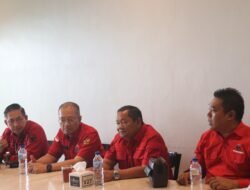 PDI Perjuangan Perkuat Konsolidasi di Samosir, Hasto Kristiyanto Hadiri Peletakan Batu Pertama Kantor DPC