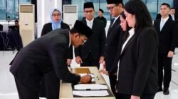 Lantik 1.361 Pejabat ATR/BPN, Sekjen: Amanah Baru untuk Jadi Motor Penggerak Perubahan