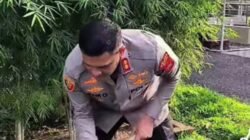 Peringati HUT RI ke-81, Kapolres Binjai Tanam Pohon Binjai di Mapolres