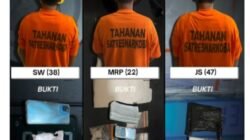 Tiga Hari Beruntun, Polres Binjai Tangkap Pendedar Narkoba Tiga Orang Pria