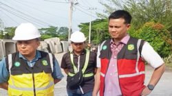 Dinas SDAMBMK Percepat Pemasangan U-Ditch di Medan Selayang dan Medan Baru