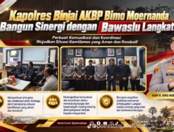 Kapolres Binjai AKBP Bimo Moernanda Terima Silaturahmi Bawaslu Langkat