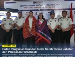 Rutan Pangkalan Brandan Gelar Serah Terima Jabatan dan Pelepasan Purnabakti
