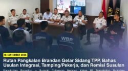 Rutan Pangkalan Brandan Gelar Sidang TPP, Bahas Usulan Integrasi, Tamping/Pekerja, dan Remisi Susulan