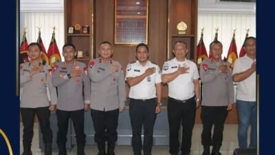 PERKUAT SINERGITAS DAN KOORDINASI, KALAPAS BINJAI JALIN SILATURAHMI DENGAN PASUKAN BRIMOB I KORBRIMOB POLRI