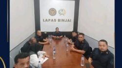 Perkuat Pengamanan Razia Gabungan,Lapas Binjai Ikut Penyusunan SOP bersama Korbrimob Polri