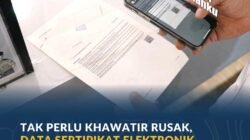 Tak Perlu Khawatir Rusak, Data Sertipikat Elektronik Tersimpan di Brankas Elektronik
