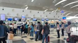 Kapolresta Deli Serdang terus pantau situasi Bandara Kualanamu Pasca Pembatalan Penerbangan, Situasi Tetap Aman Dan Kondusif