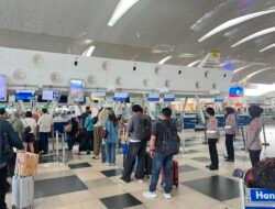 Kapolresta Deli Serdang terus pantau situasi Bandara Kualanamu Pasca Pembatalan Penerbangan, Situasi Tetap Aman Dan Kondusif