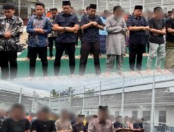 Bersatu Dalam Doa Bersama Rutan Tanjung Pura Laksanakan Sholat Istisqa Memohon Hujan Bagi Daerah Terdampak Kemarau Panjang