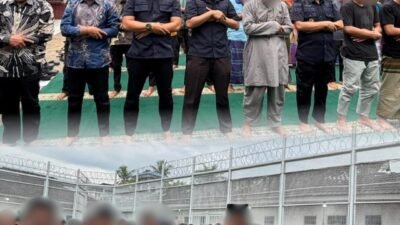 Bersatu Dalam Doa Bersama Rutan Tanjung Pura Laksanakan Sholat Istisqa Memohon Hujan Bagi Daerah Terdampak Kemarau Panjang