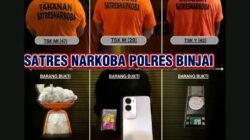 Pandang Bulu, Kapolres Binjai Tindak Tegas Peredaran Narkoba, Tiga Terduga Pengedar Diciduk
