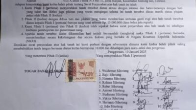 Ulah Mafia Tanah di Kabupaten Dairi” Kades Pangguruan, Kecamatan Sumbul, Terbitkan Alas Hak Tanpa Izin Hingga Rugikan Ahli Waris Puluhan Juta