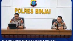 Kapolres Binjai Tegaskan: Bersihkan Internal Dulu, Baru Berantas Narkoba di Masyarakat!